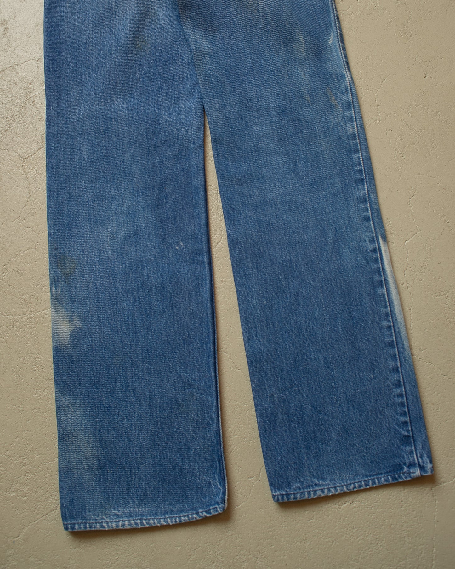 1990s Faded Levi´s Orange Tab Straight Fit Jeans blue - W30 L33