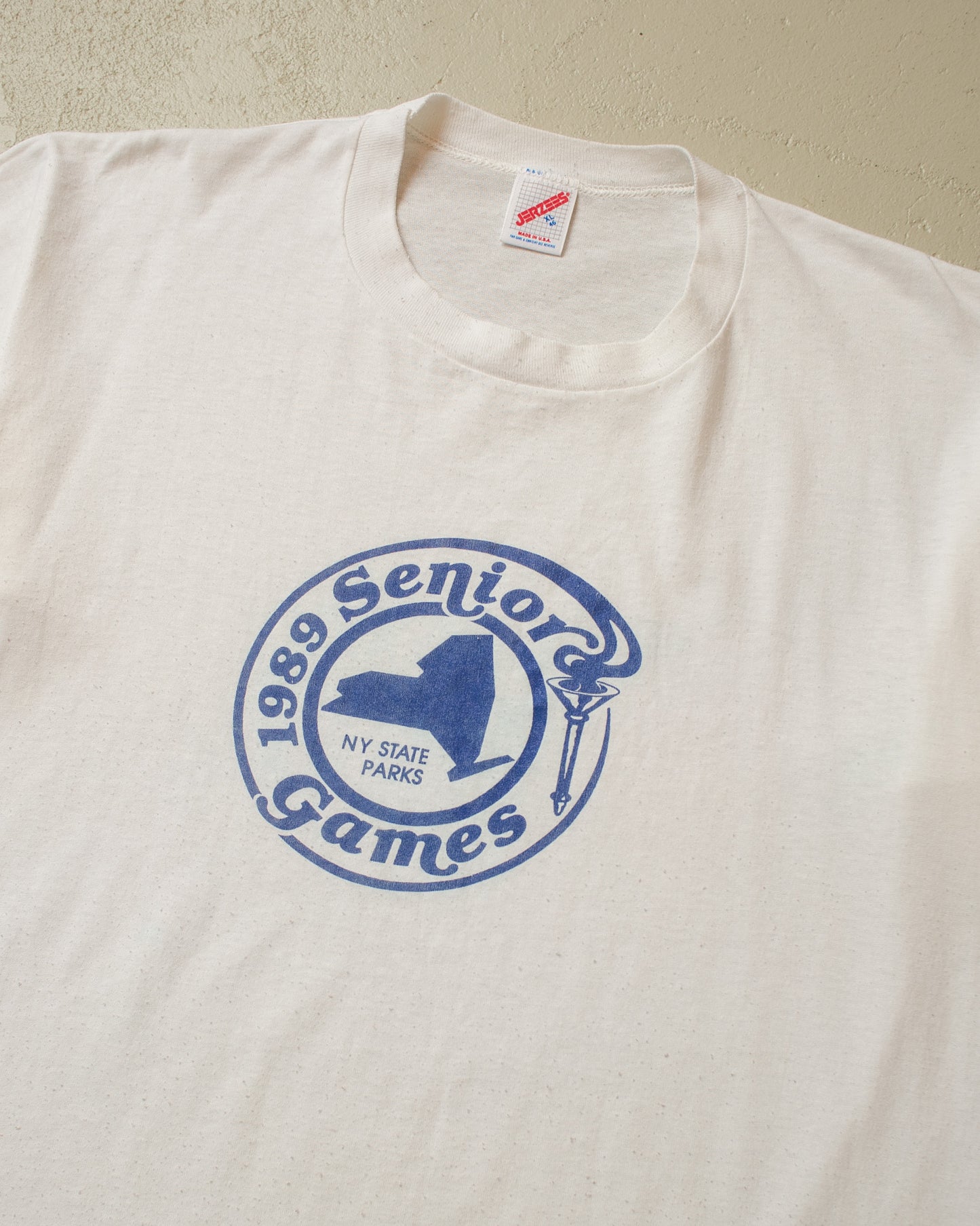 1989 Senior Games T-shirt white - L/XL