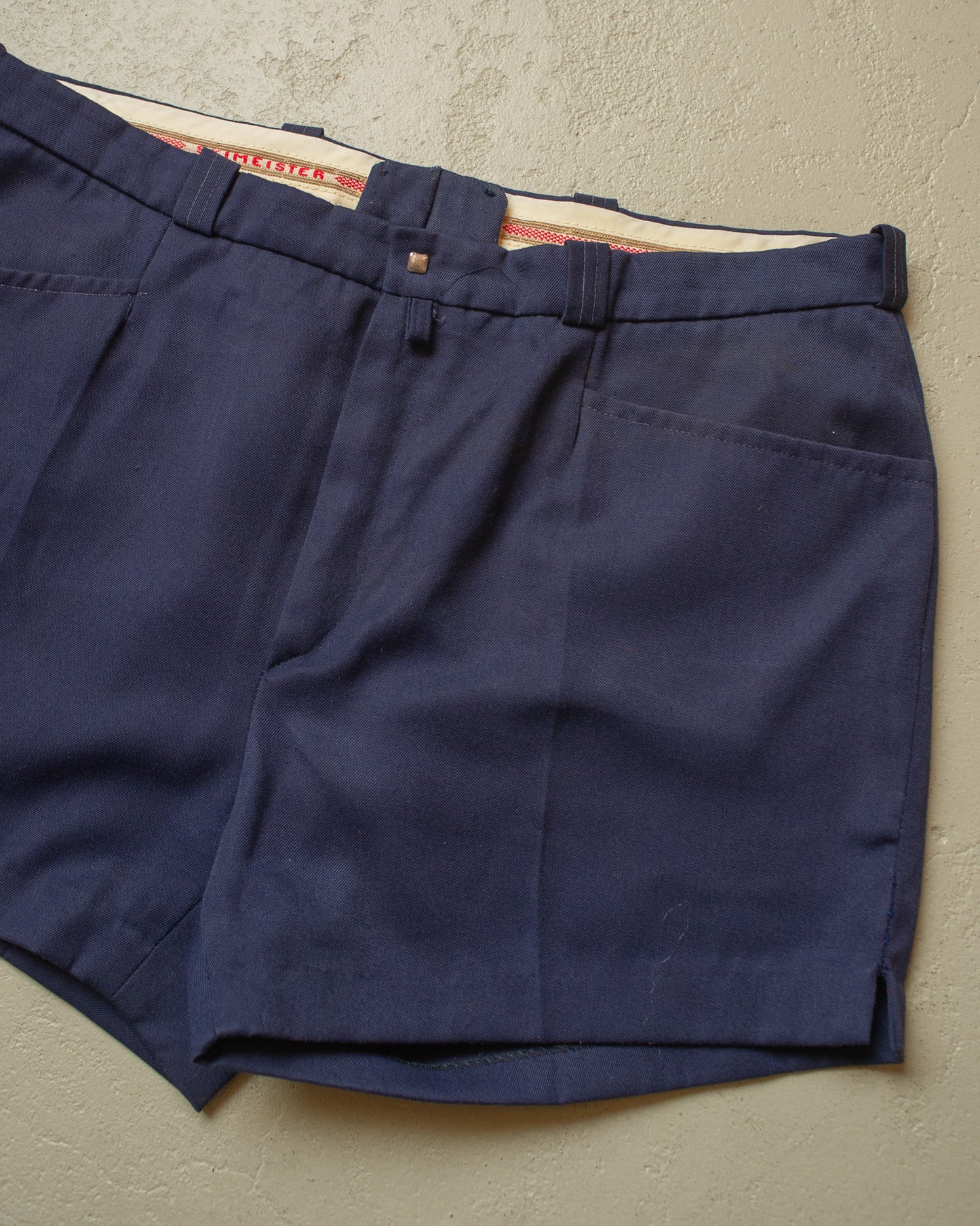 1960s/70s "Skimeister" Shorts navyblue - W36