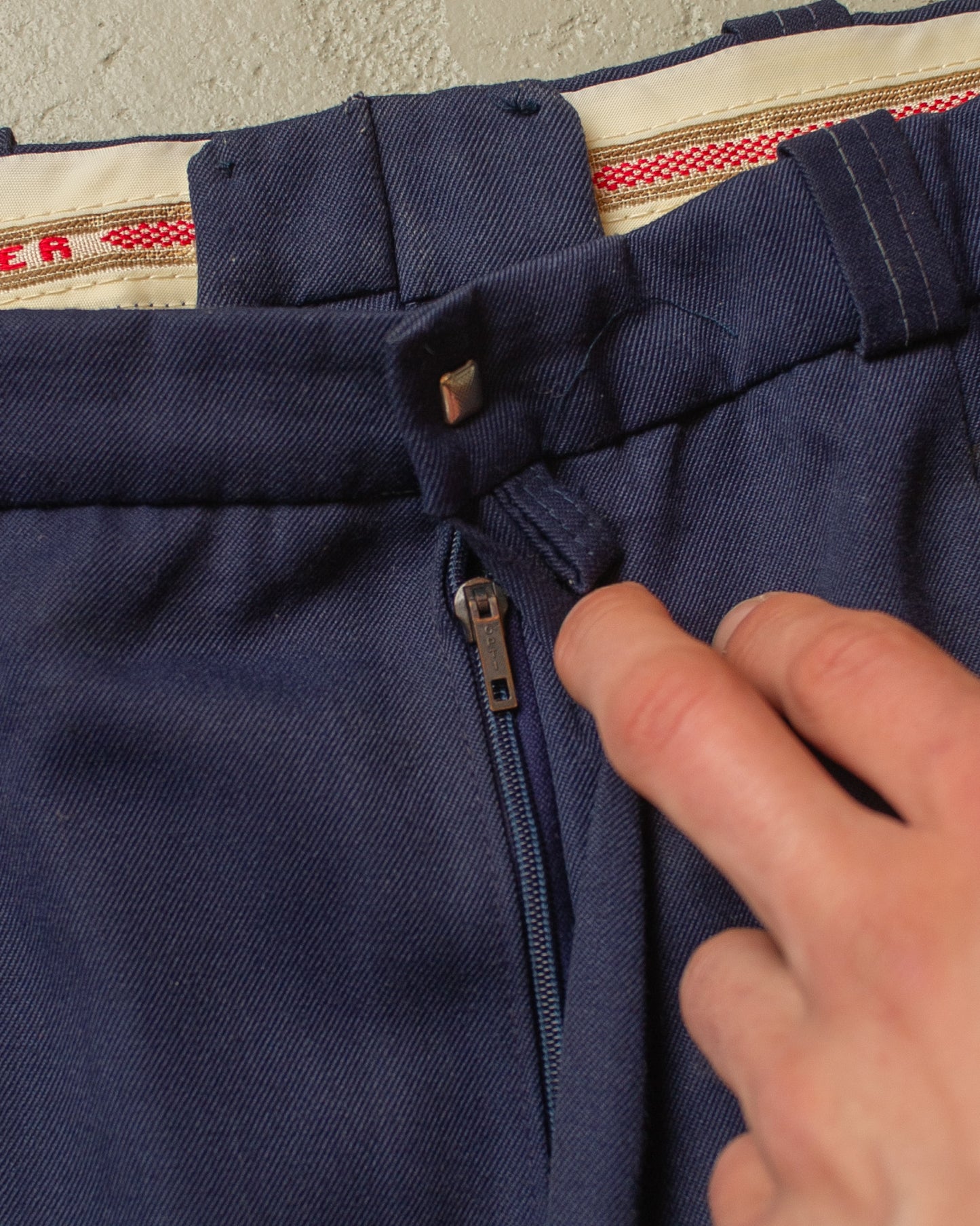 1960s/70s "Skimeister" Shorts navyblue - W36