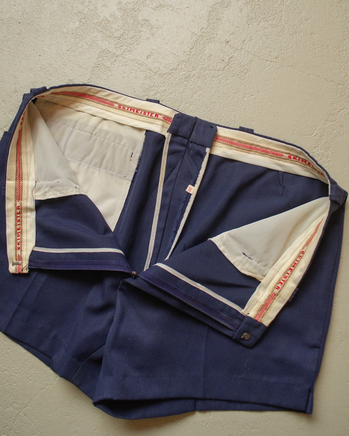 1960s/70s "Skimeister" Shorts navyblue - W36
