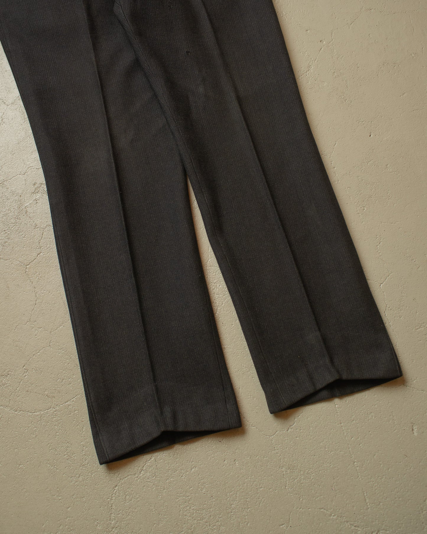 1920s German Wool Suit Pants black - W36 L30,5