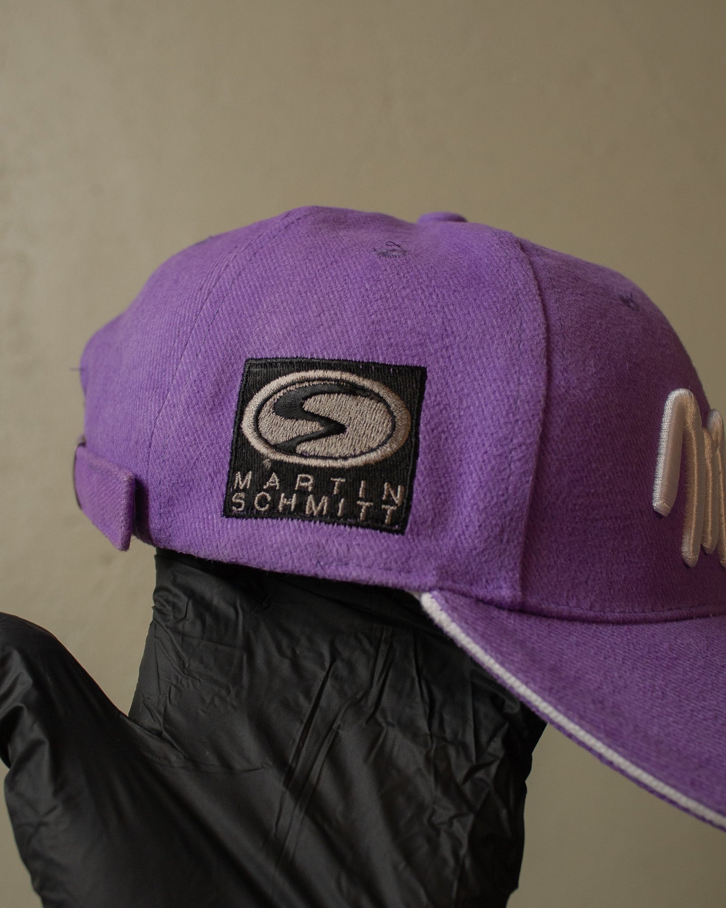 late 90s/00s Milka Martin Schmitt Strapback purple