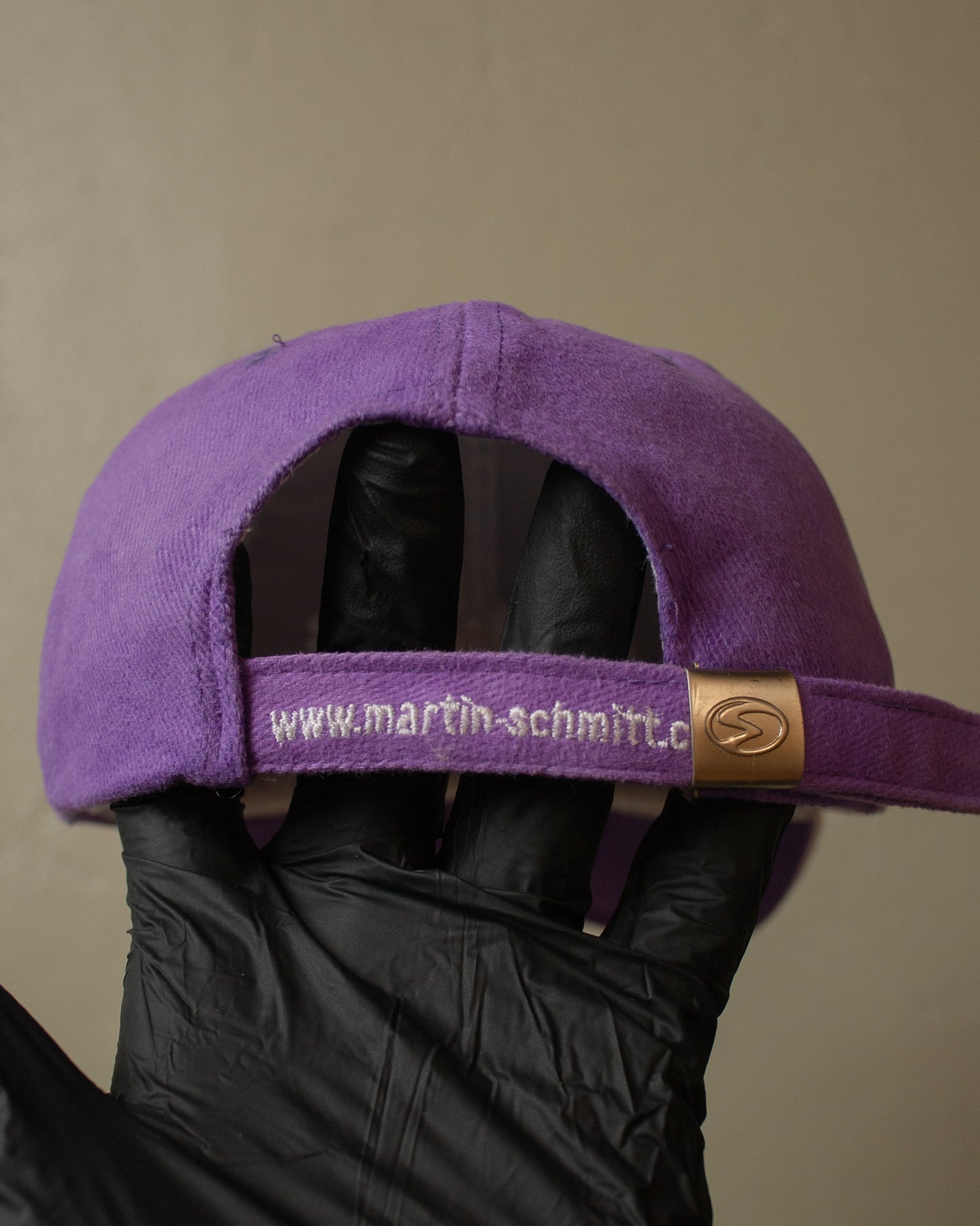 late 90s/00s Milka Martin Schmitt Strapback purple