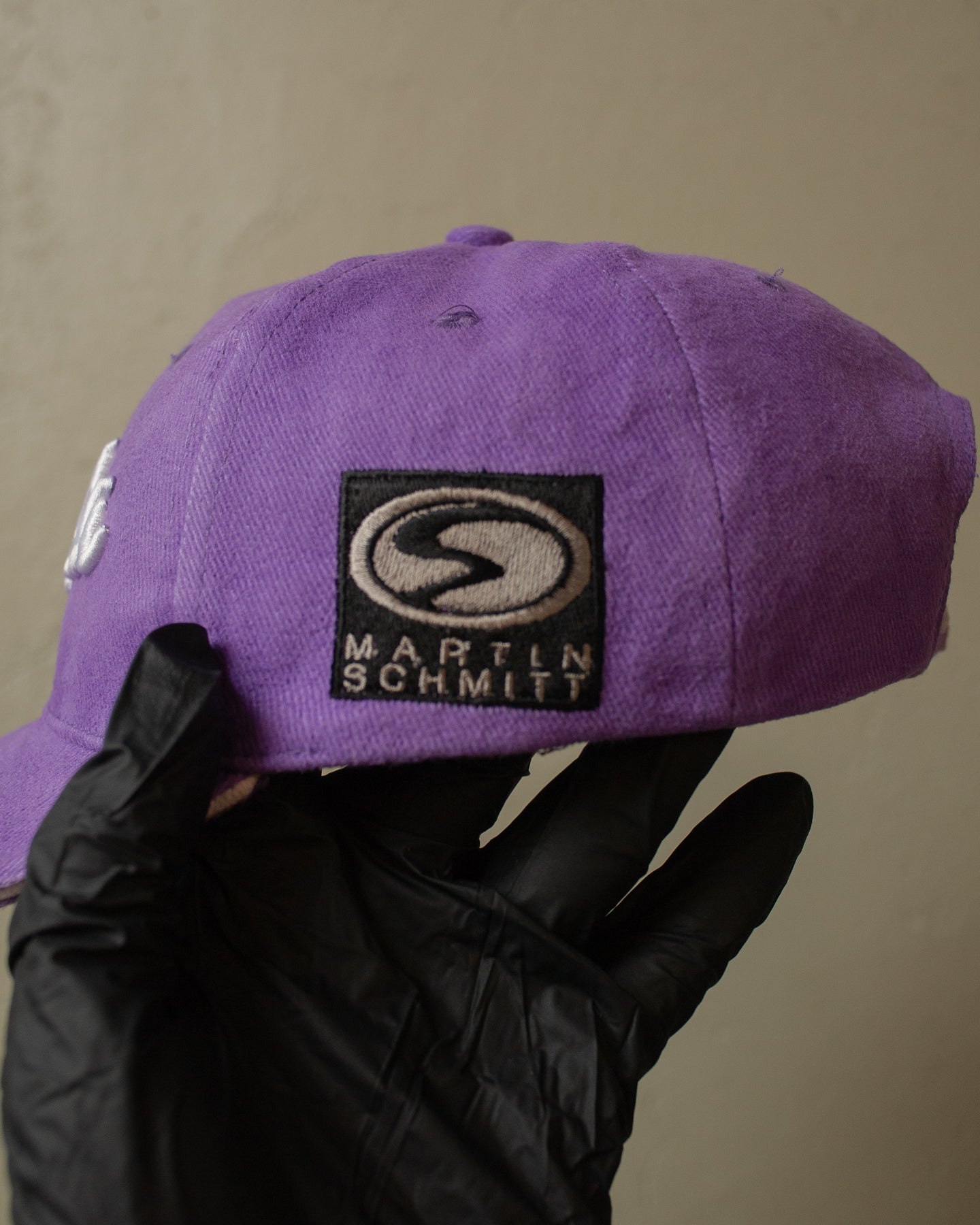 late 90s/00s Milka Martin Schmitt Strapback purple