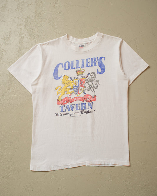 1991 Collier´s Tavern T-shirt white - L