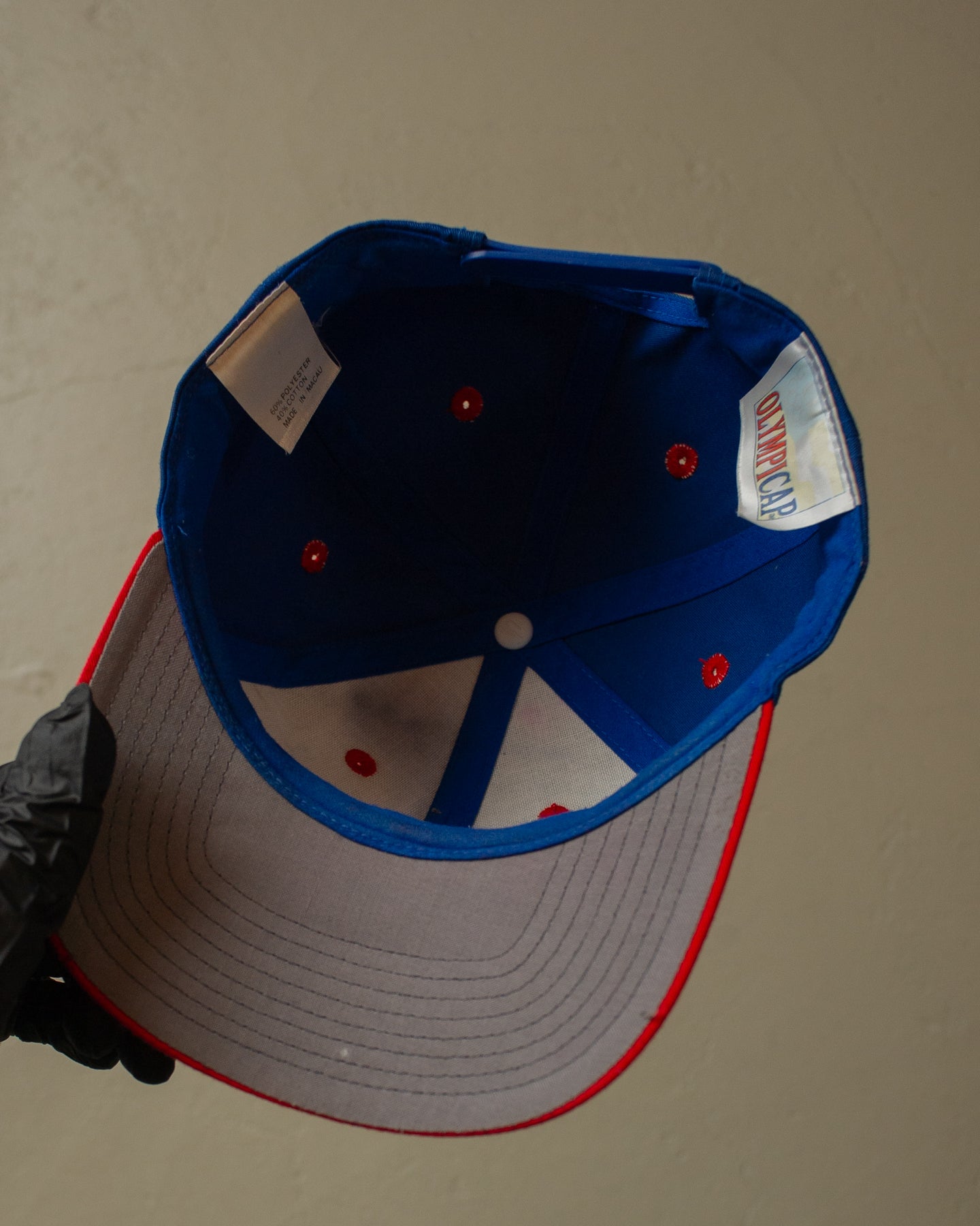 90s USA Olympic Snapback blue/red