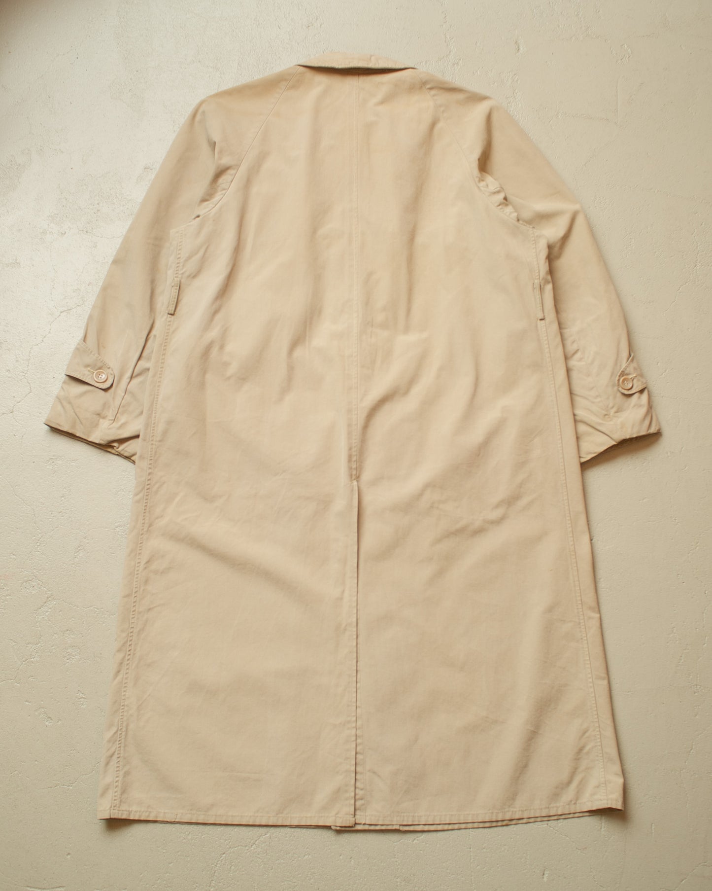 1940s German Elesco Raglan Trenchcoat beige - L