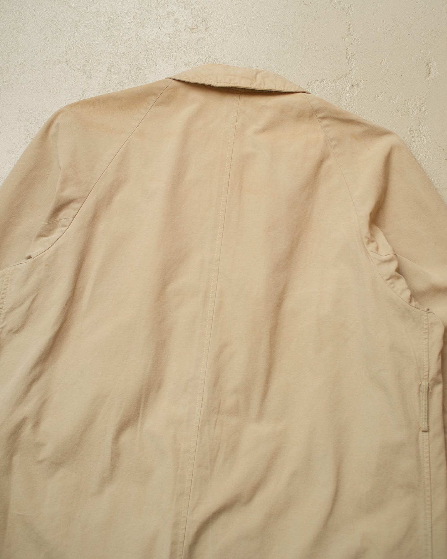 1940s German Elesco Raglan Trenchcoat beige - L