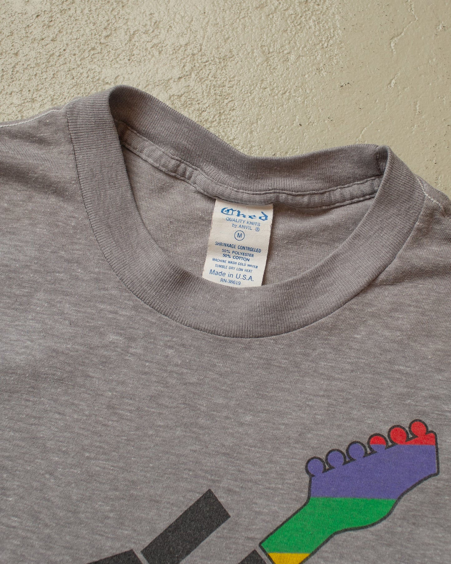 1985 Live Aid "Feed the World" Shirt grey - M
