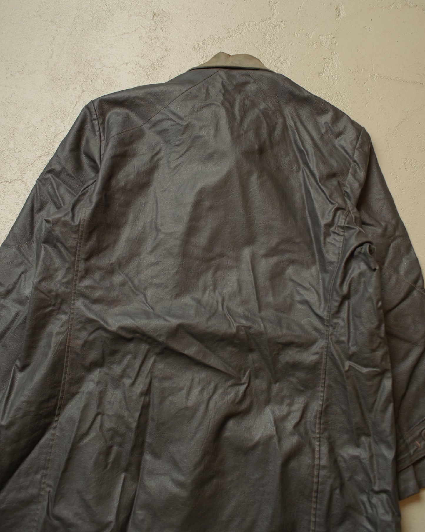 1950s German Rubberized Workwear Set grey - M
