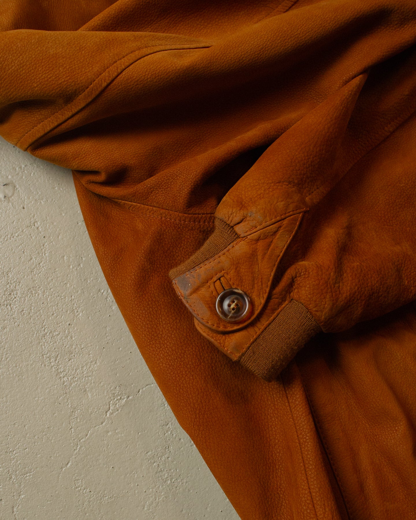 90s Cygielman Leather Bomber Jacket brown - XL