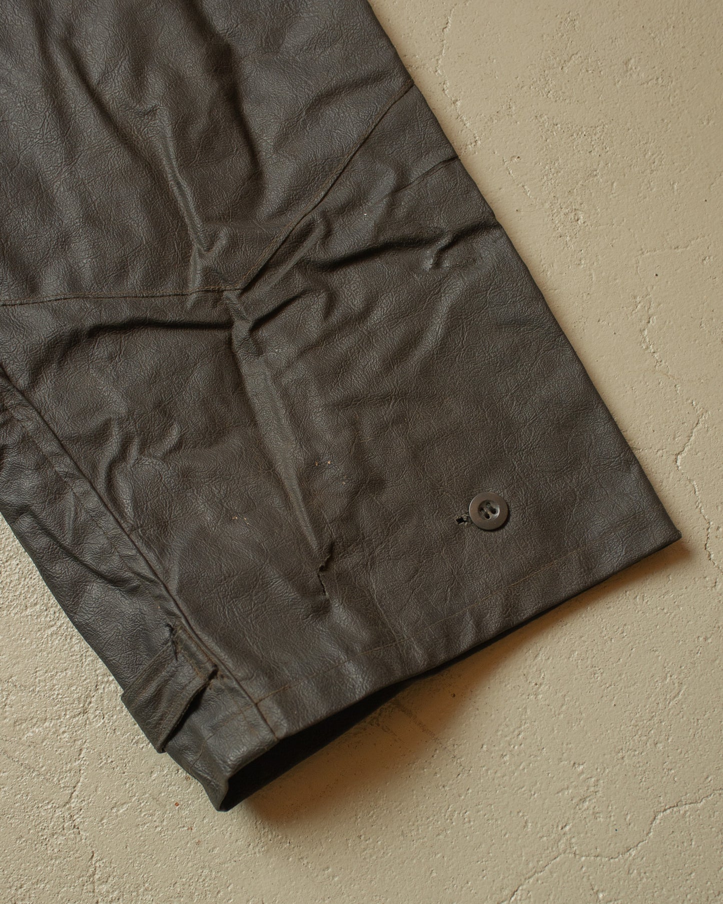 1950s German Rubberized Workwear Set grey - M