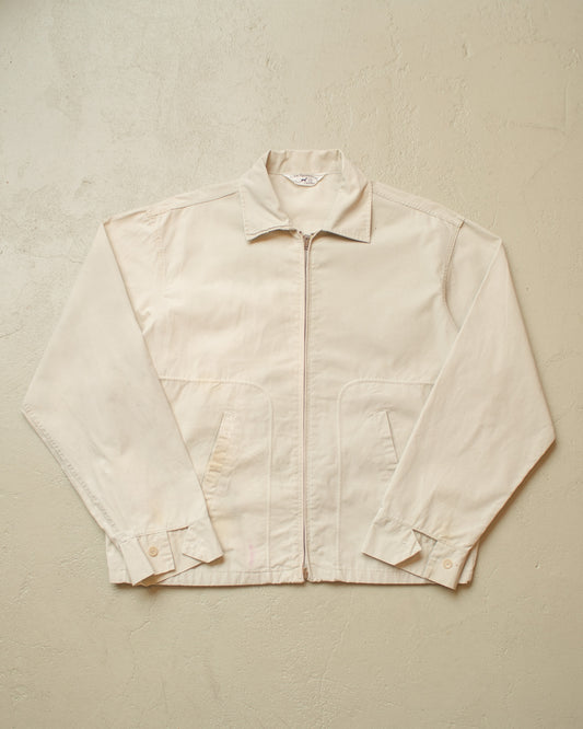 1960s distressed Fawn Sportswear light Jacket beige - M/L