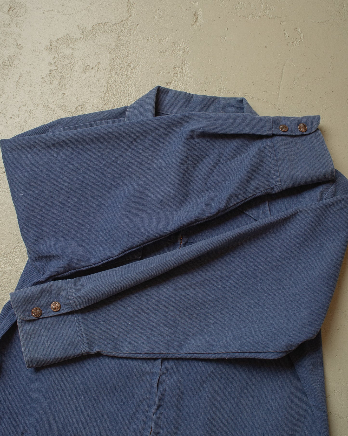 1970s J.C. Penney Two Pocket Corduroy Jacket blue - L/XL
