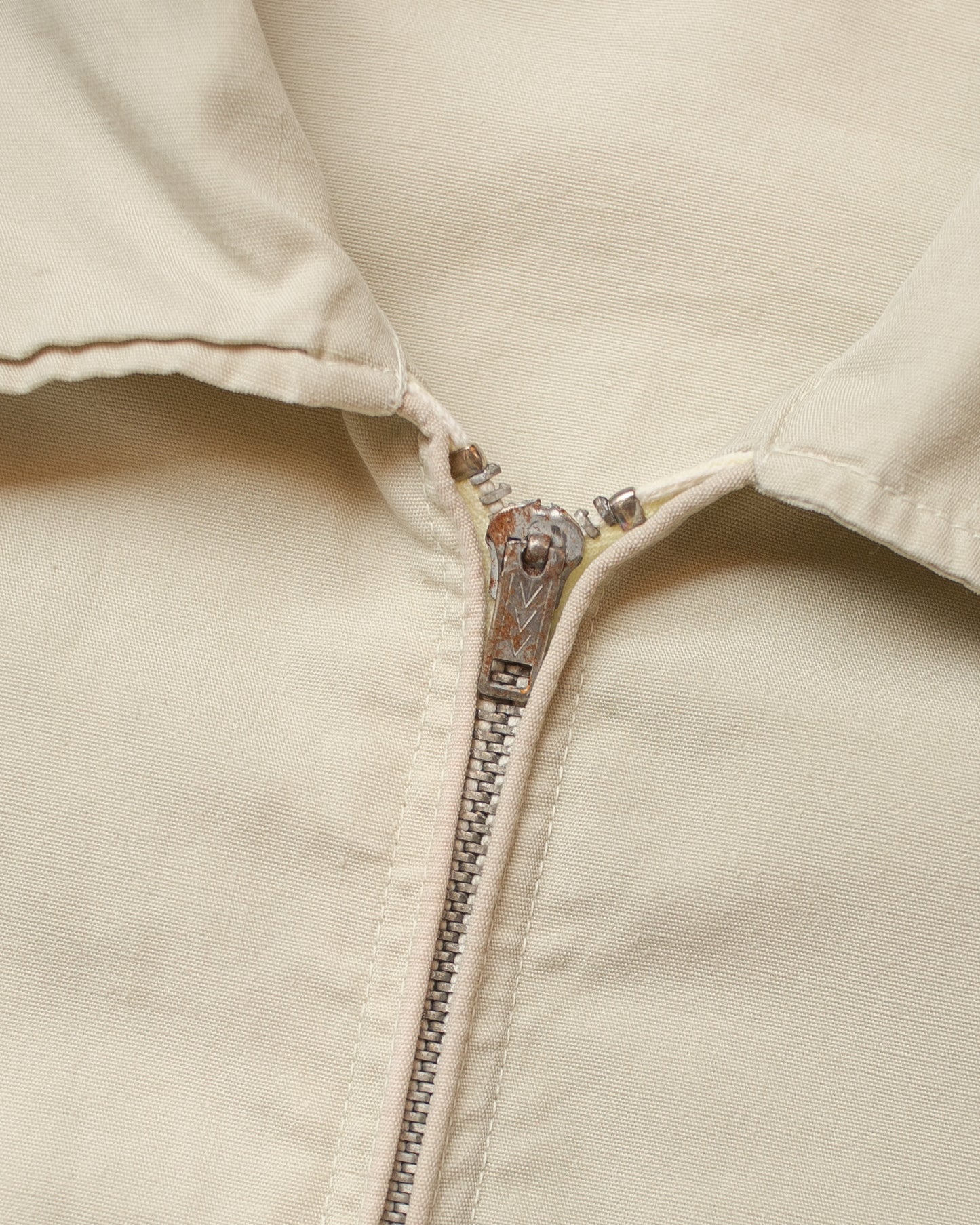 1960s distressed Fawn Sportswear light Jacket beige - M/L