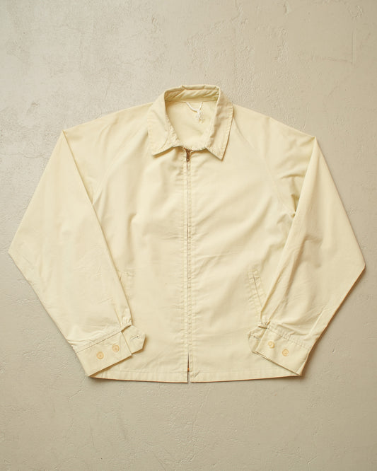 1960s Durable Press Raglan light Jacket beige/yellow - M