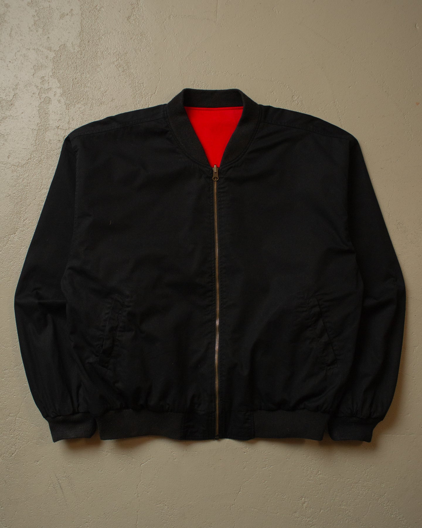 90s Marlboro 2in1 Bomber Jacket black/red - XL