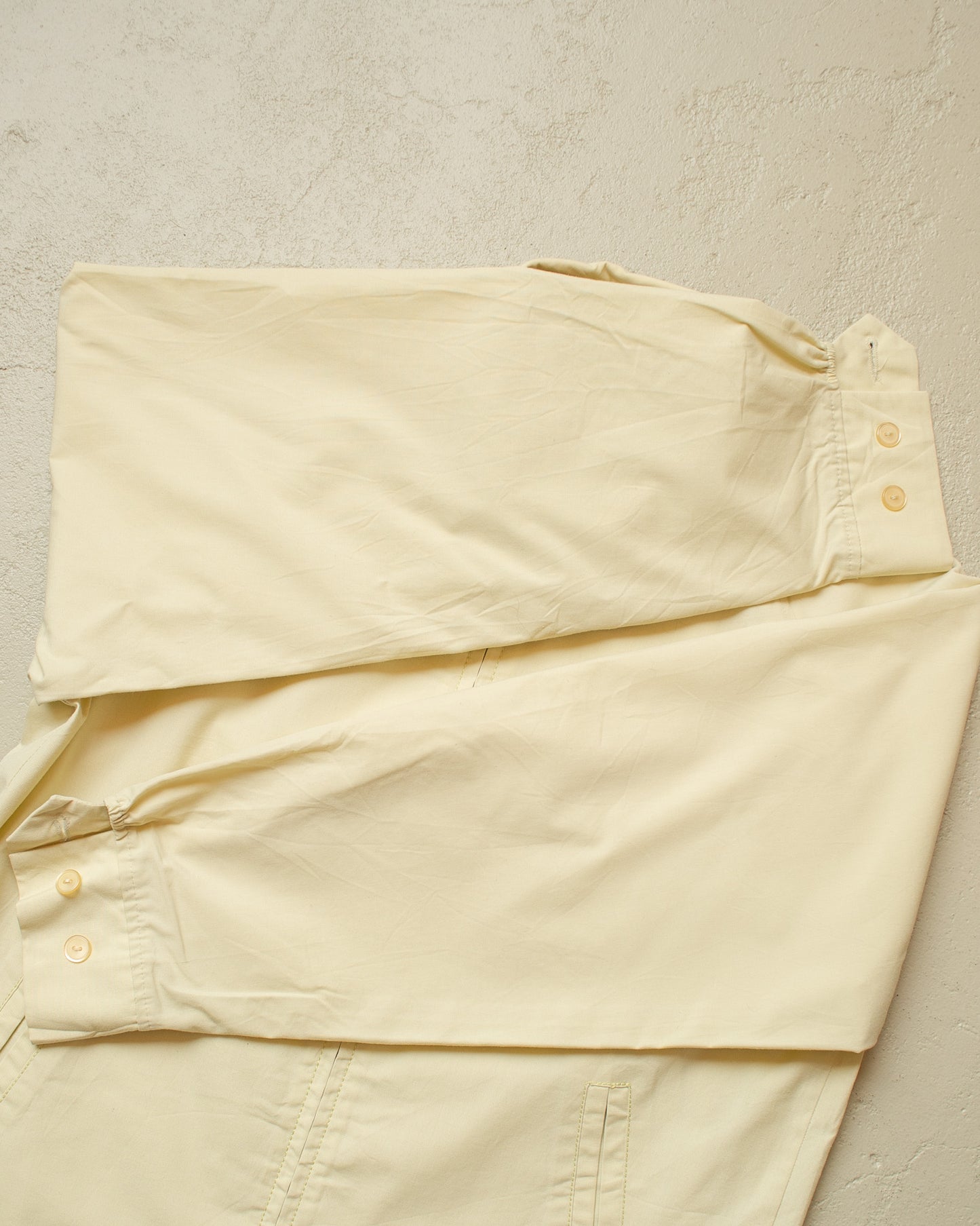 1960s Durable Press Raglan light Jacket beige/yellow - M
