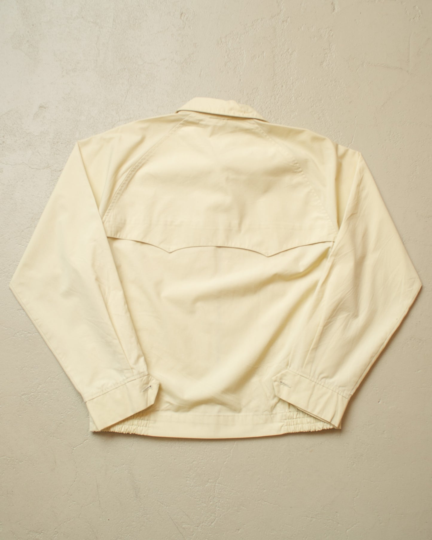 1960s Durable Press Raglan light Jacket beige/yellow - M