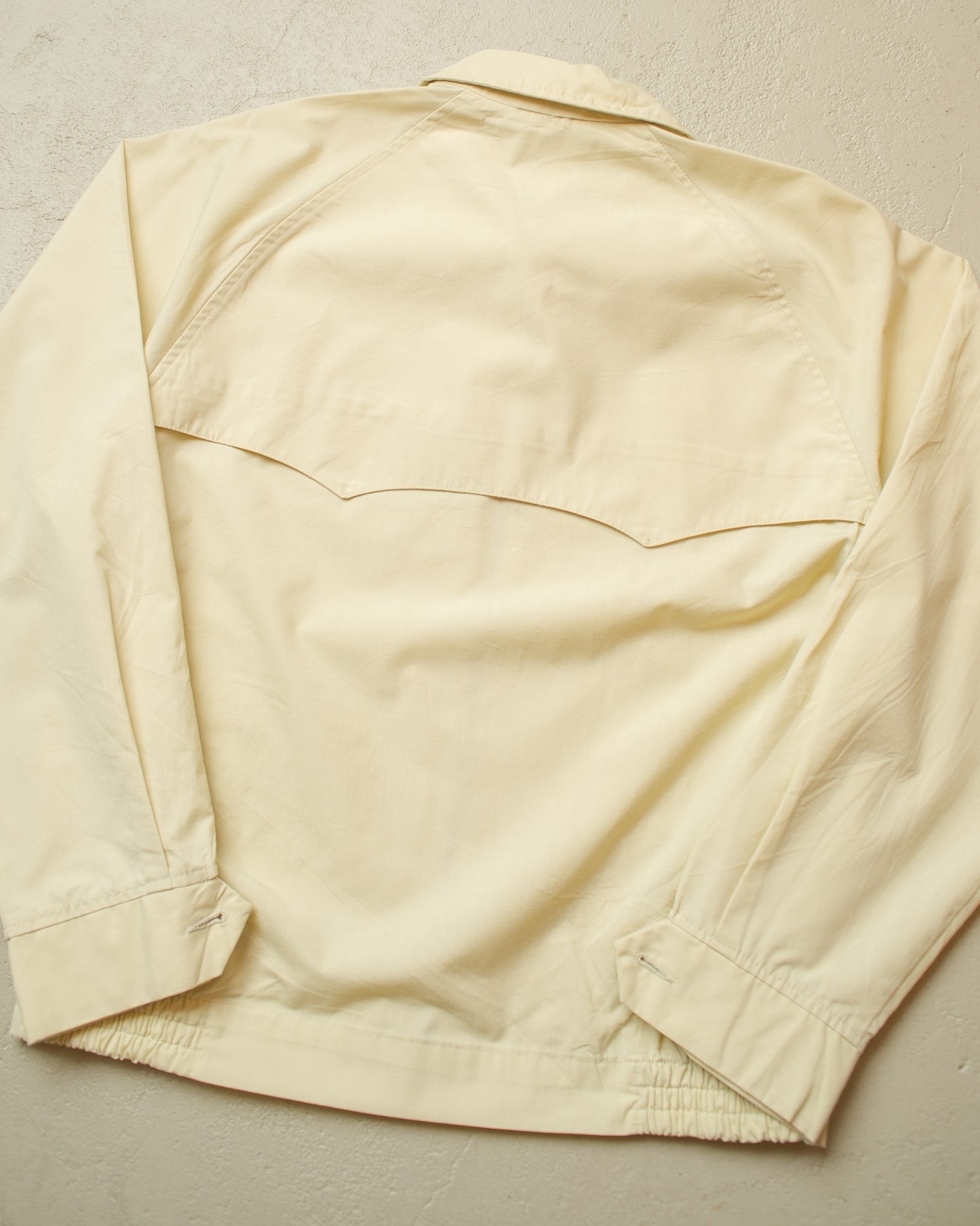 1960s Durable Press Raglan light Jacket beige/yellow - M