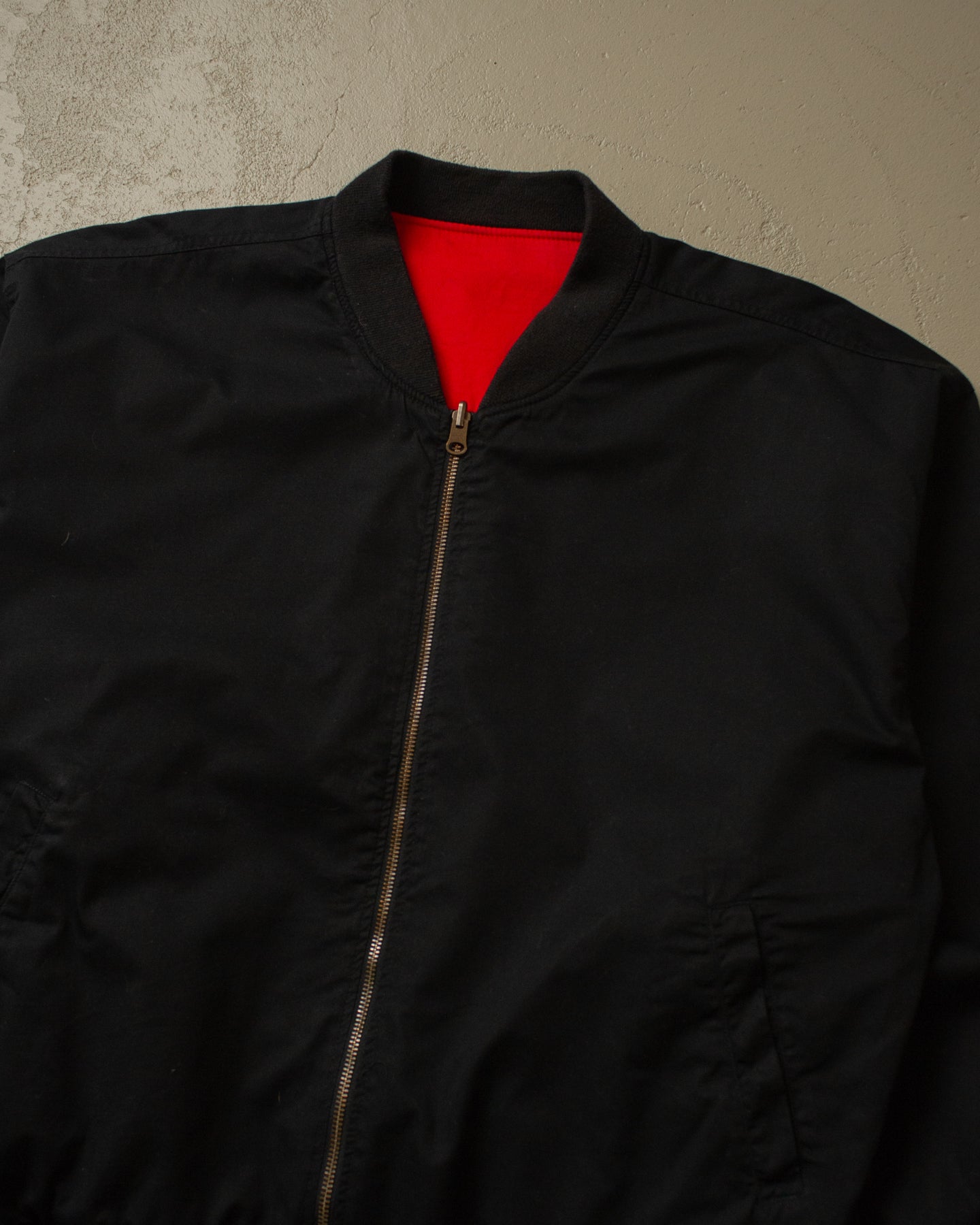 90s Marlboro 2in1 Bomber Jacket black/red - XL