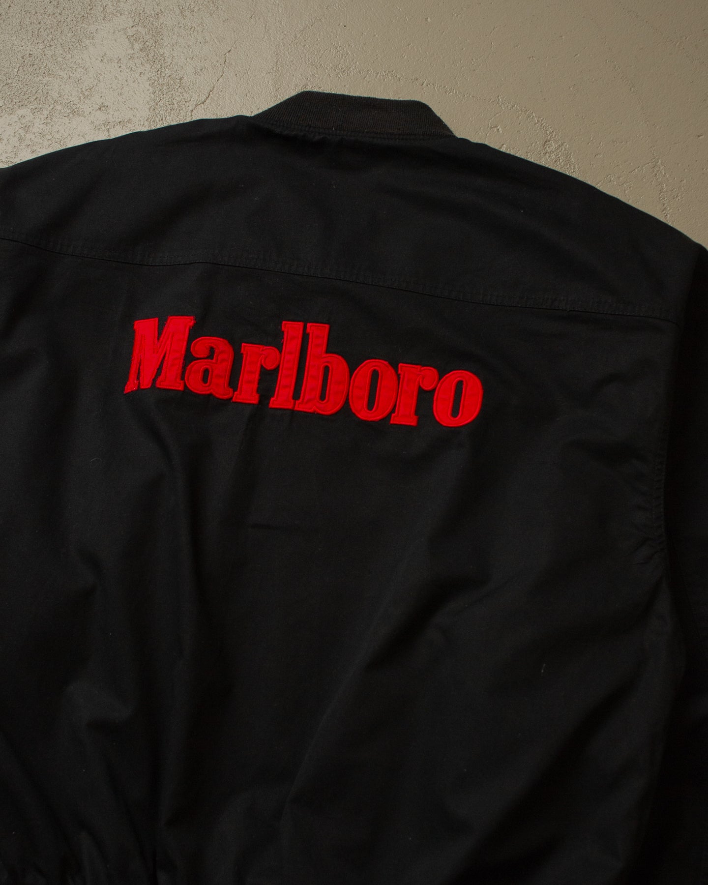 90s Marlboro 2in1 Bomber Jacket black/red - XL