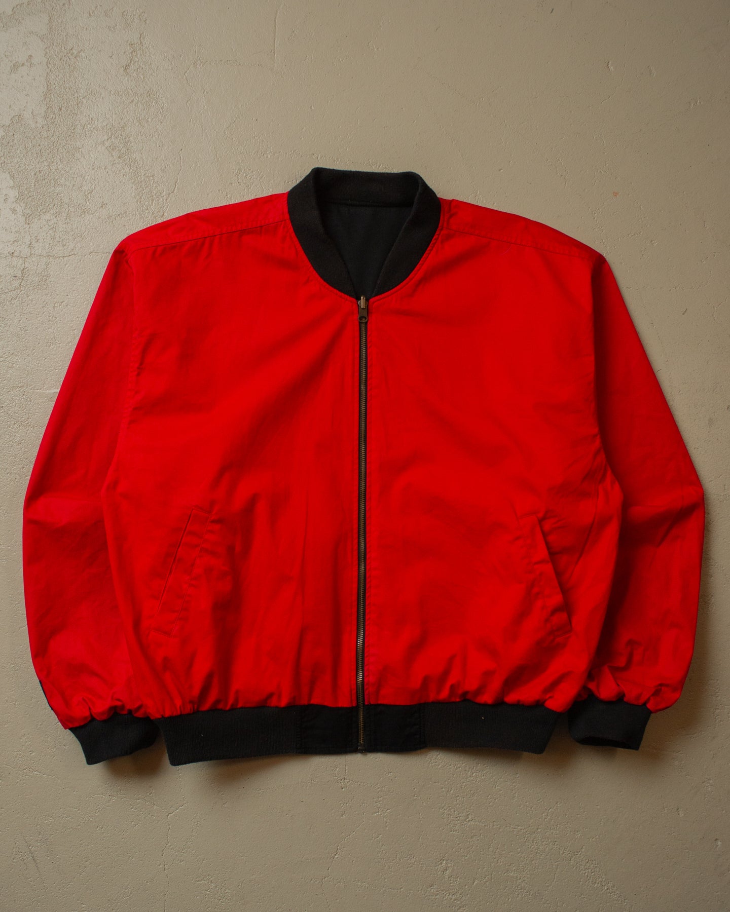 90s Marlboro 2in1 Bomber Jacket black/red - XL