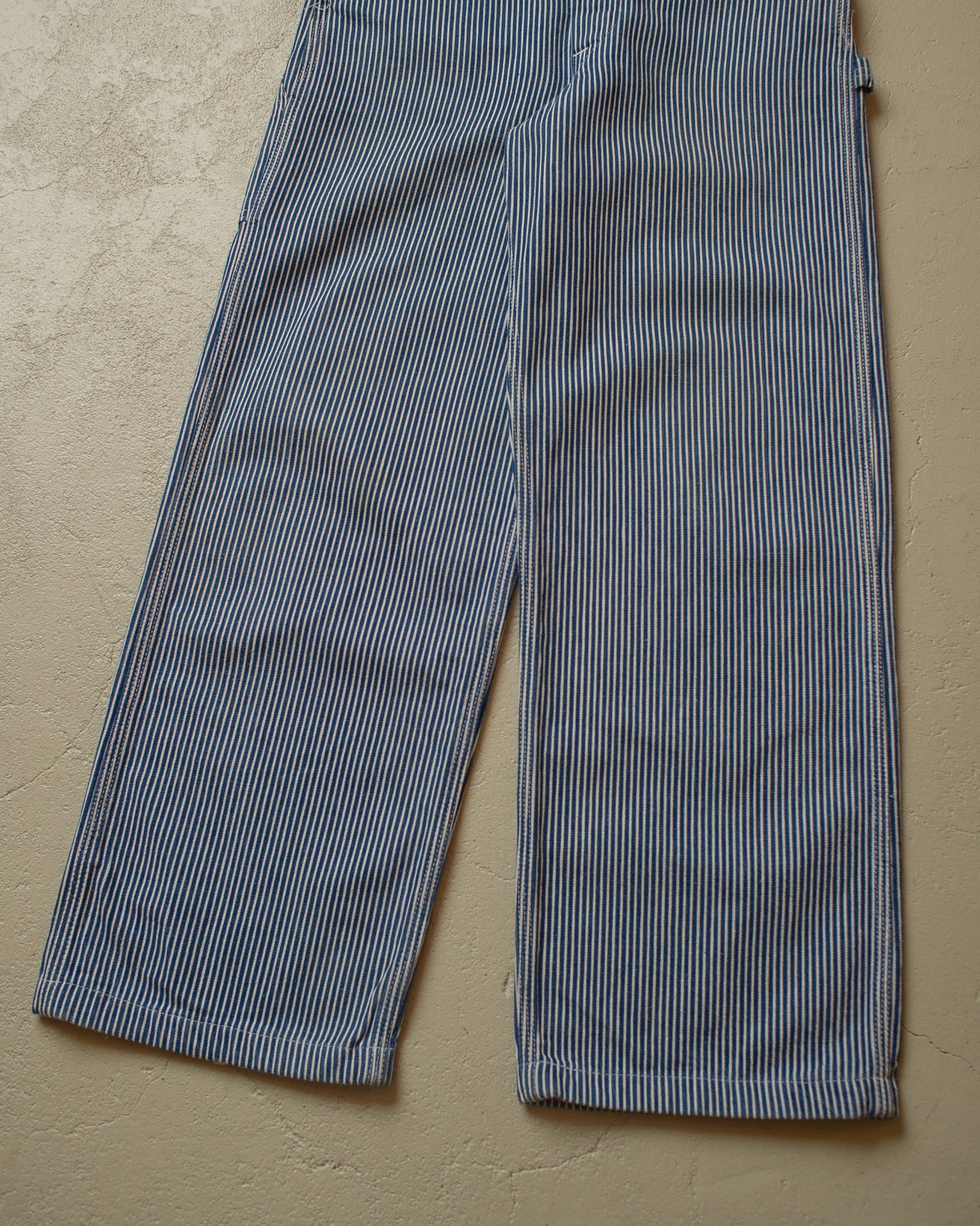 1980s Lee Hickory Stripe Overalls blue - 31