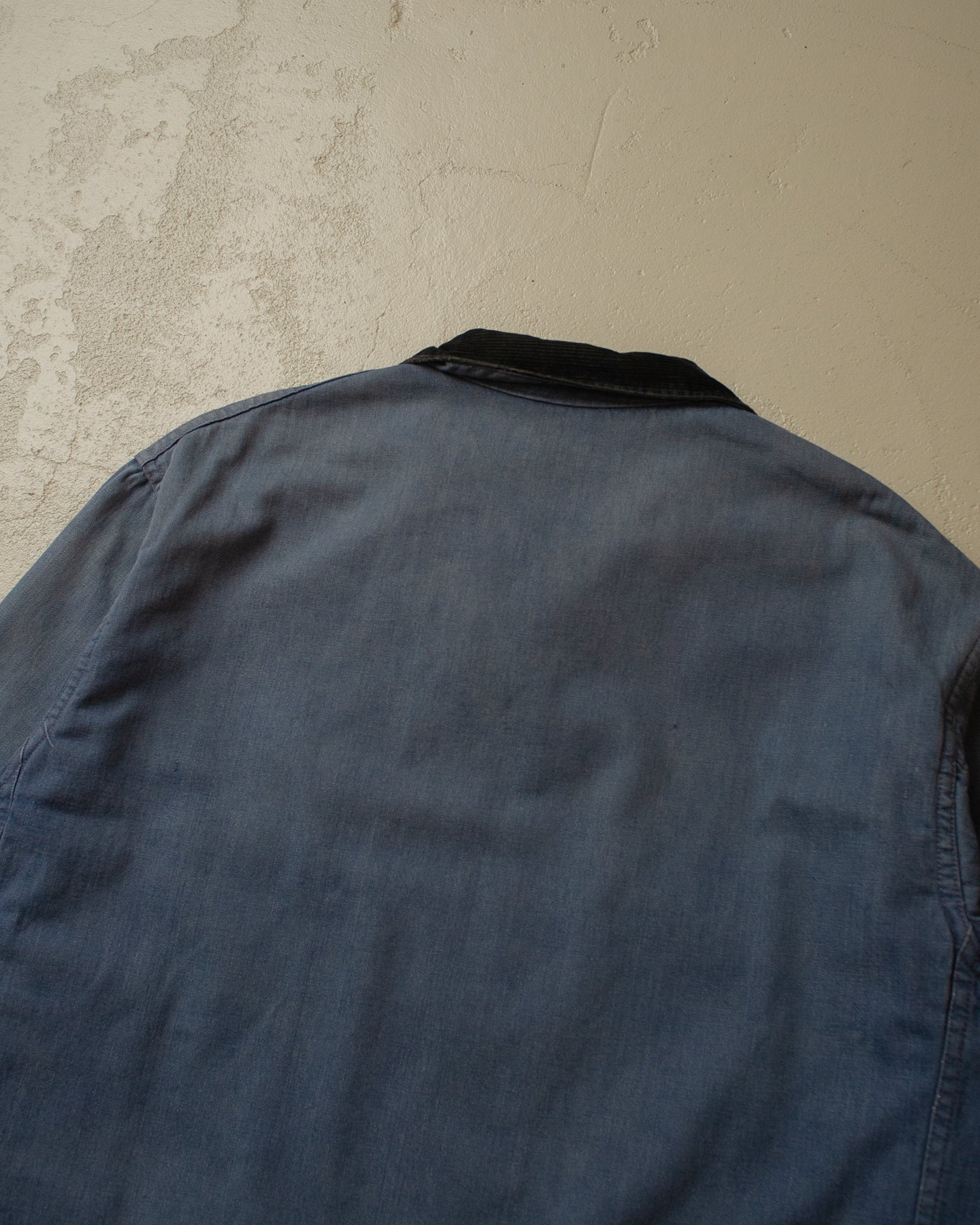 60s/70s Sears Denim Workwear Jacket faded blue - XXL