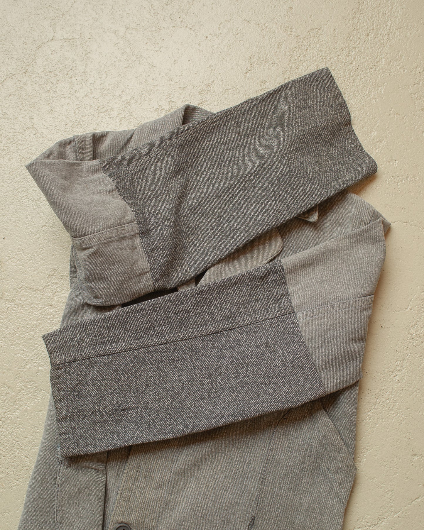 1930s/40s French Kids Work Jacket grey