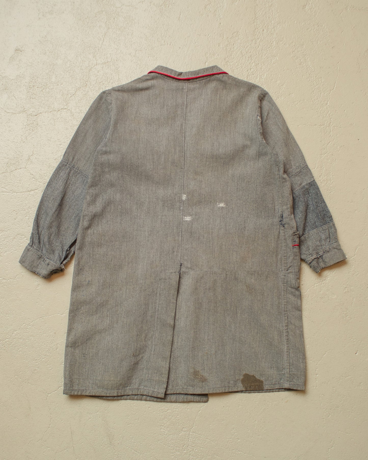 1930s/40s French Kids Work Jacket grey