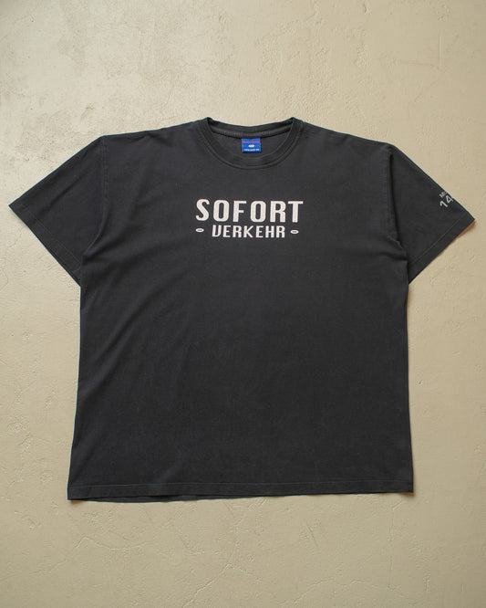 2000s Verkehr Reporter T-shirt black - XXL