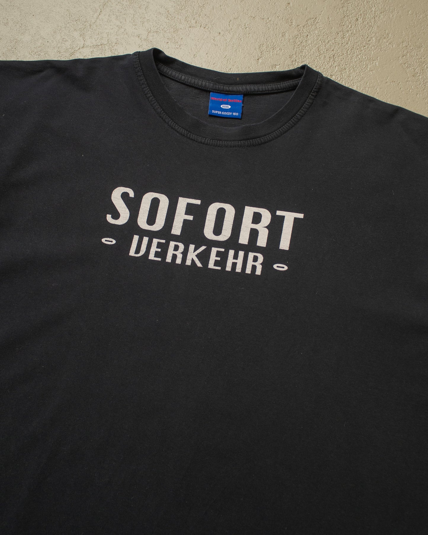 2000s Verkehr Reporter T-shirt black - XXL