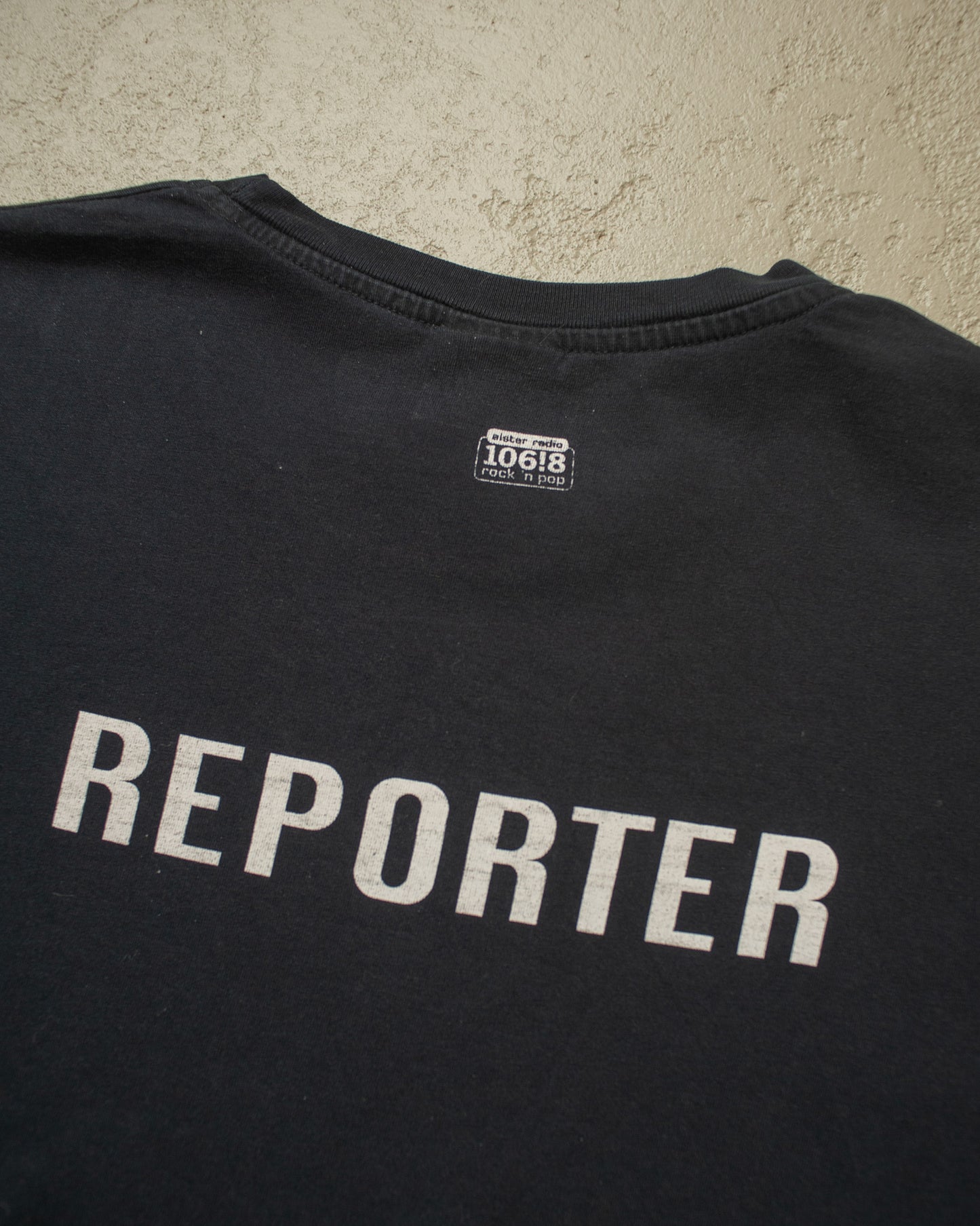 2000s Verkehr Reporter T-shirt black - XXL