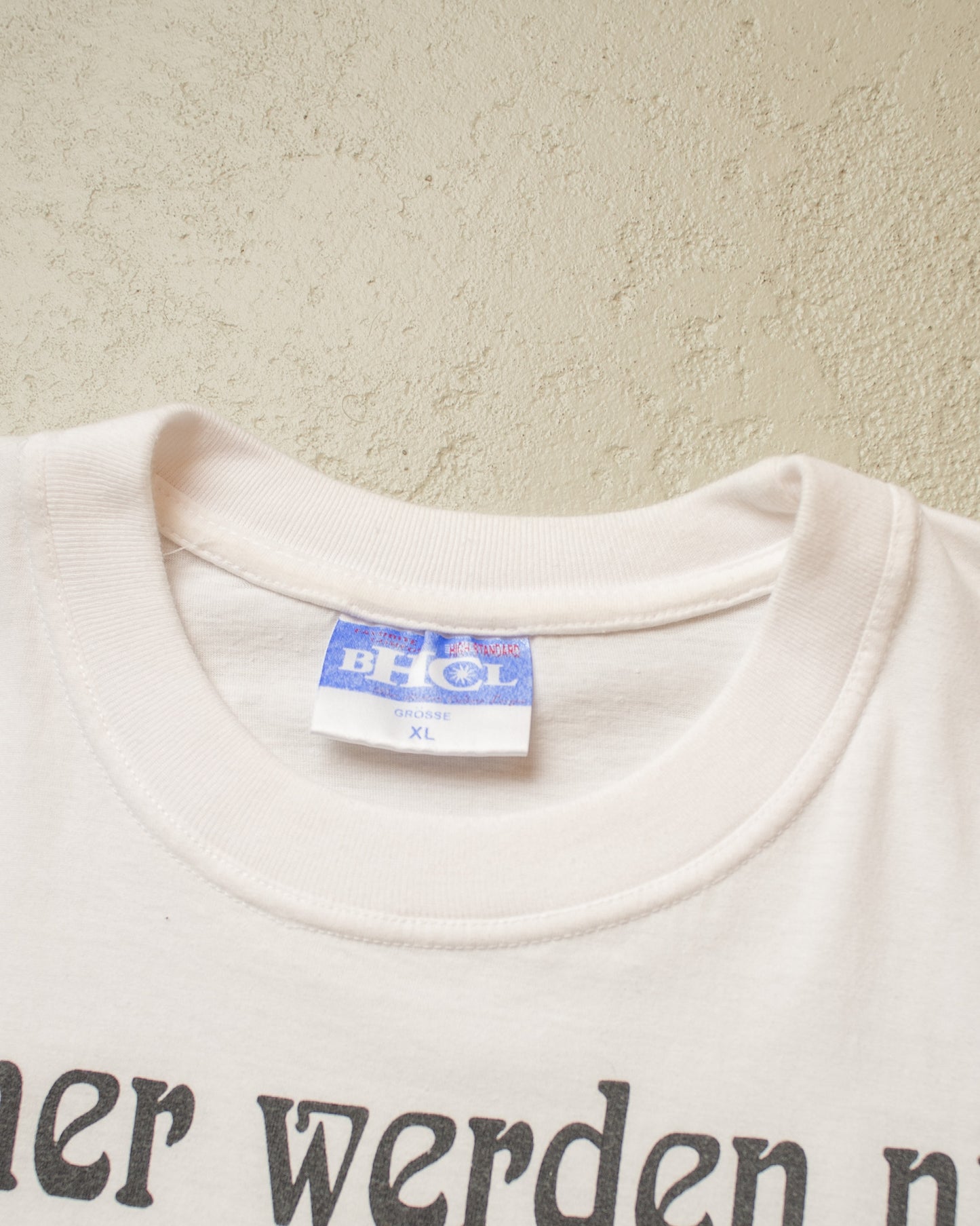 2000s "Männer werden nie begreifen.." T-shirt white - XL