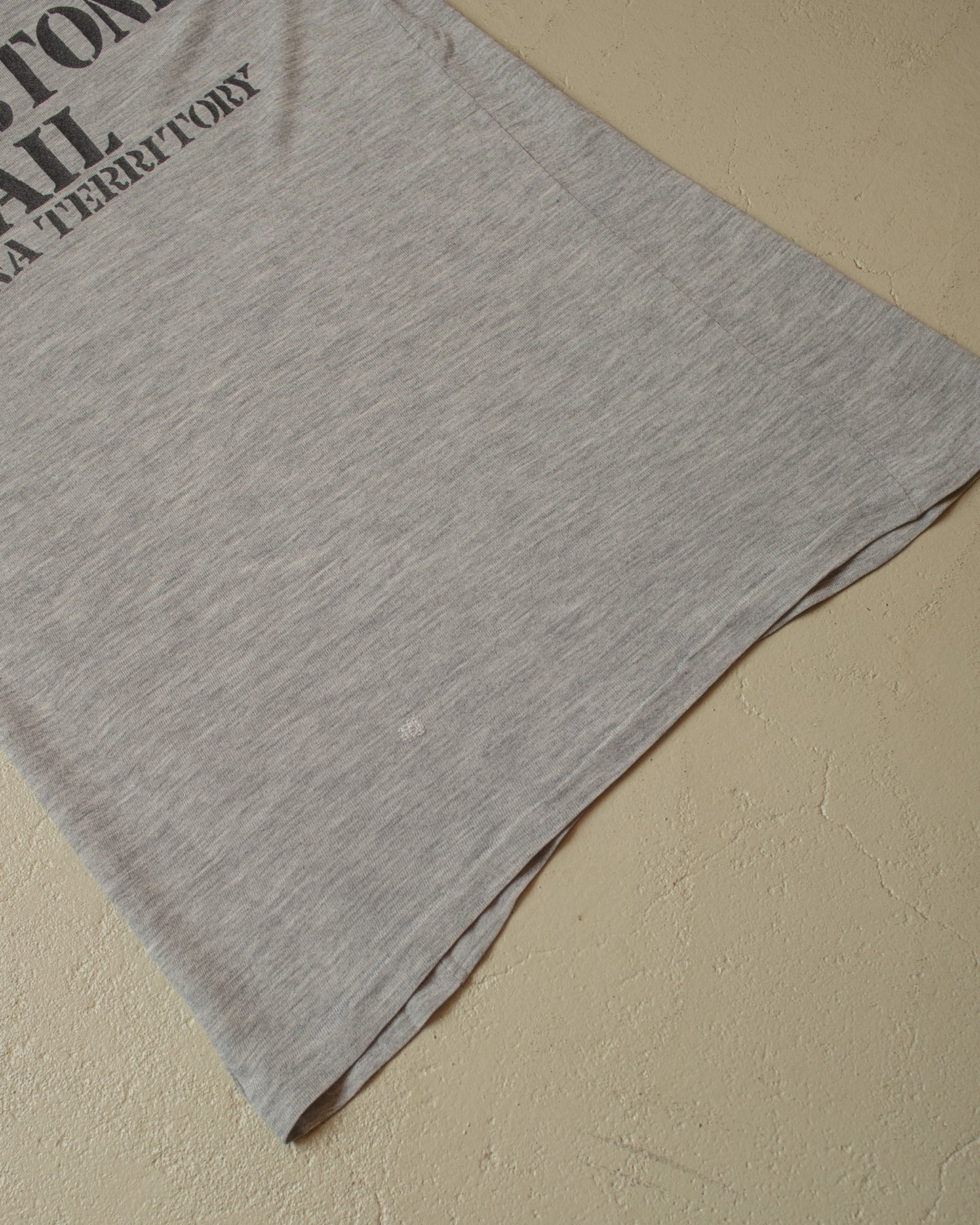 1970s/80s Property of Tombstone Jail T-shirt grey - M/L