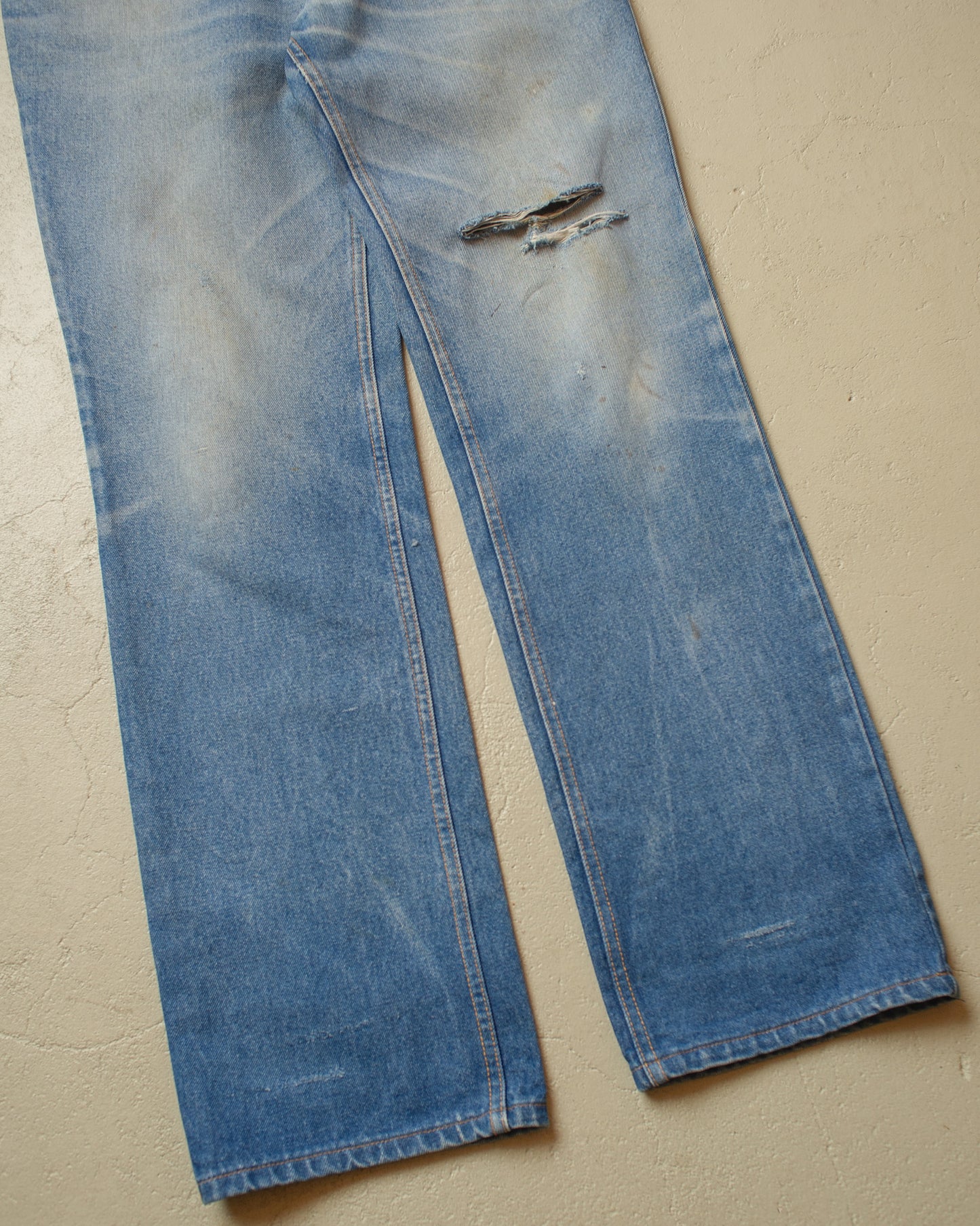 1980s Faded Lee Ranger Jeans blue - W34 L32,5