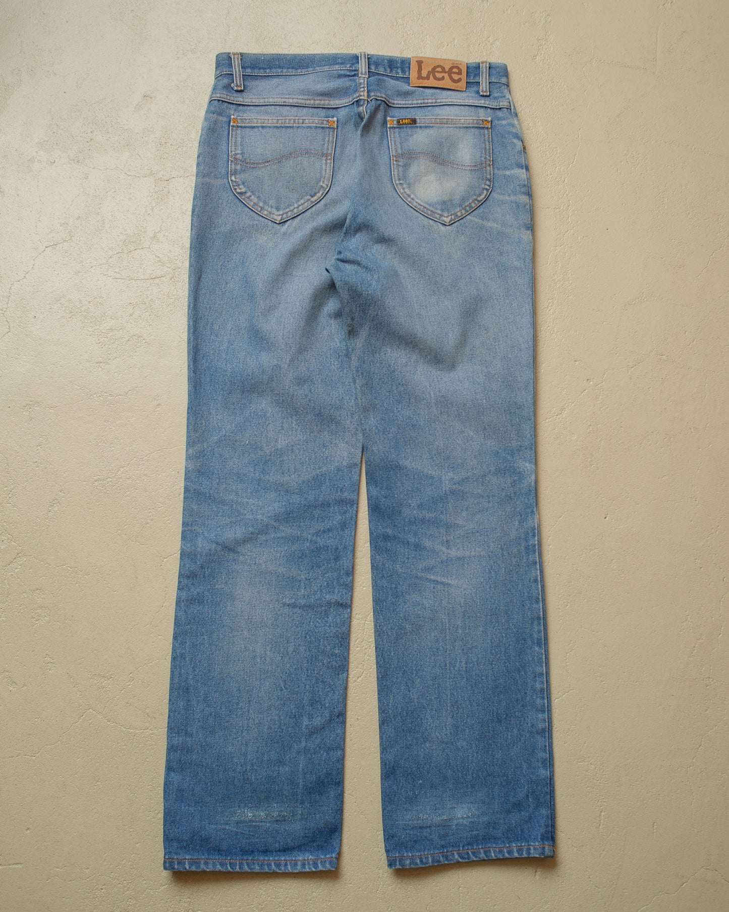 1980s Faded Lee Ranger Jeans blue - W34 L32,5