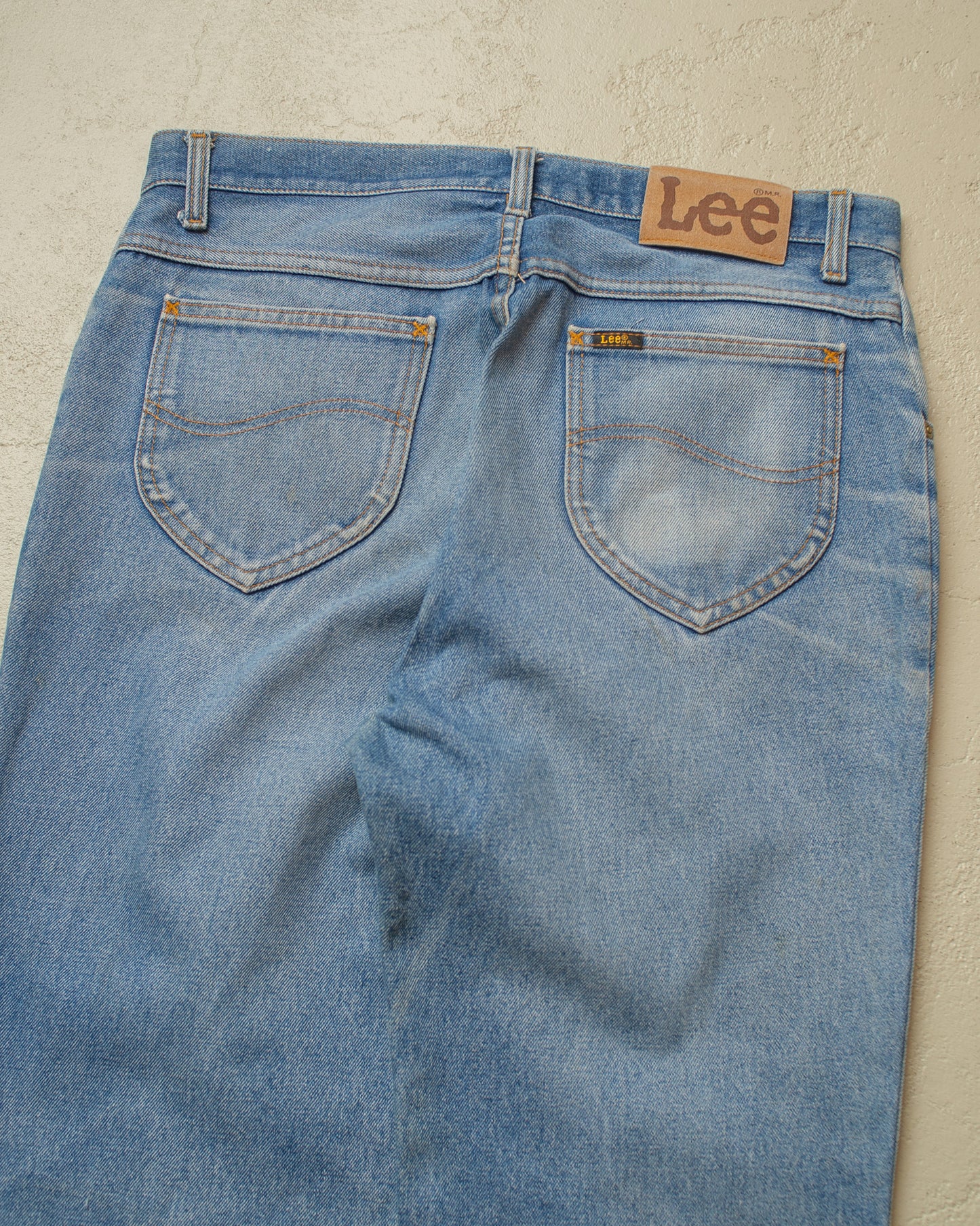 1980s Faded Lee Ranger Jeans blue - W34 L32,5