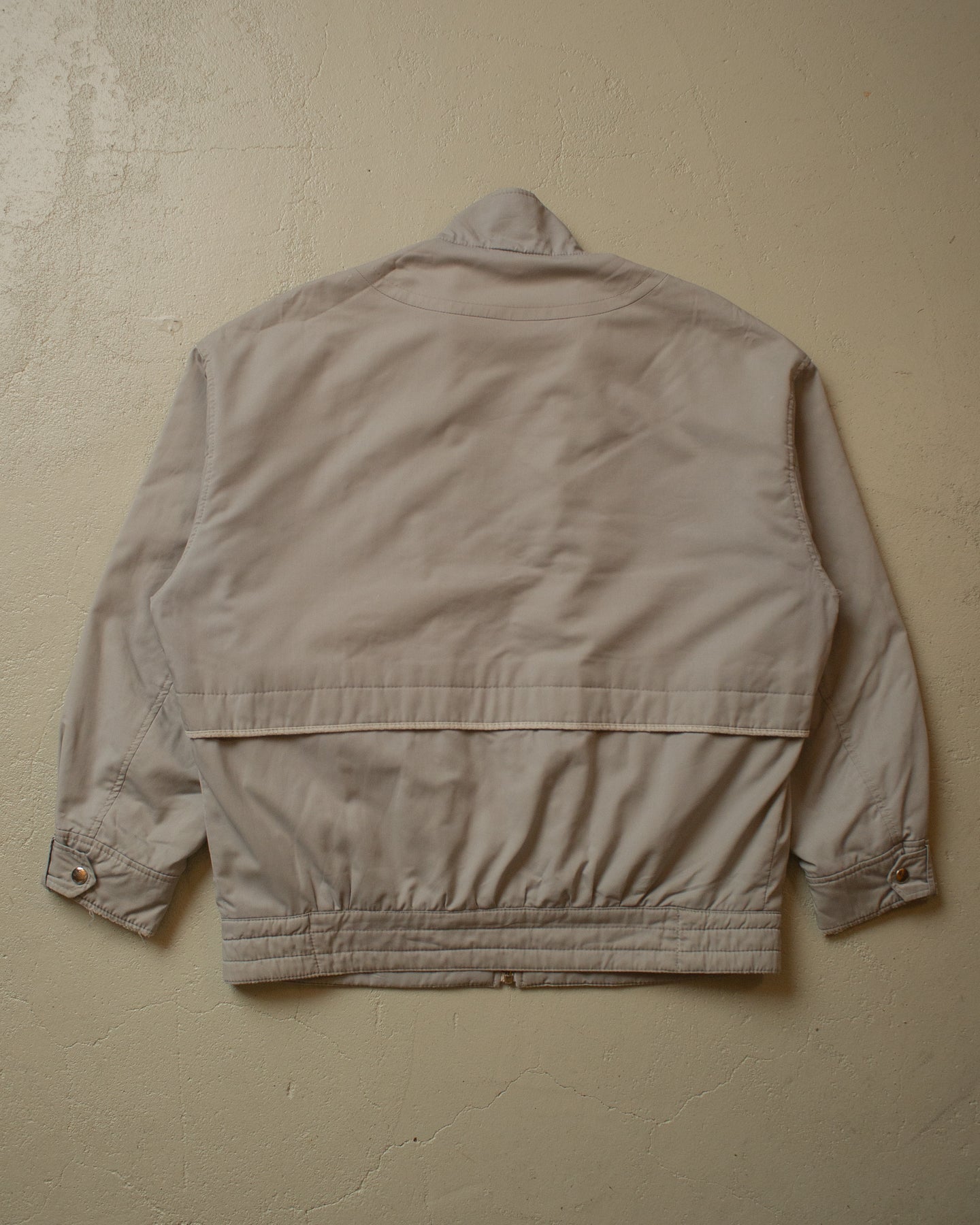 80s Yves Saint Laurent Diolen Bomber Jacket grey - L/XL