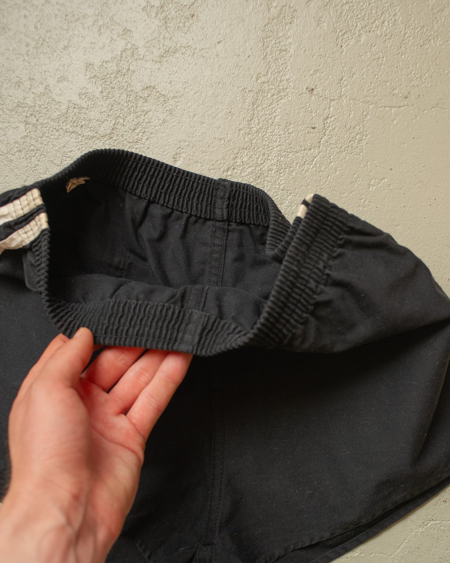 1970s/80s Cotton Shorts black - M/L