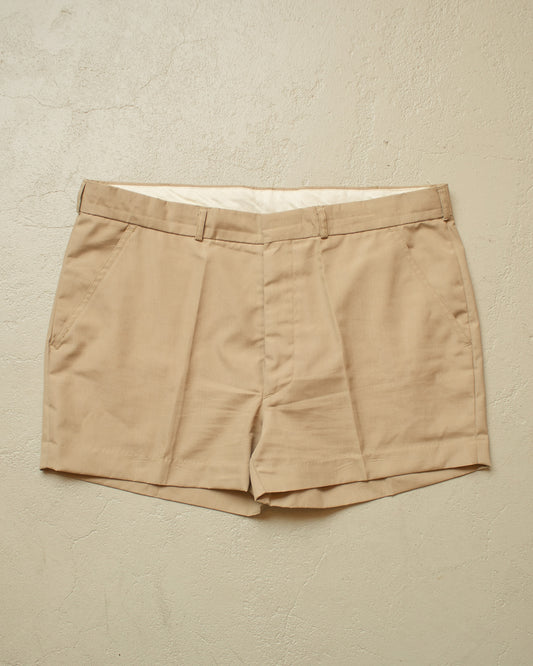 1960s/70s Chino Shorts beige - W36