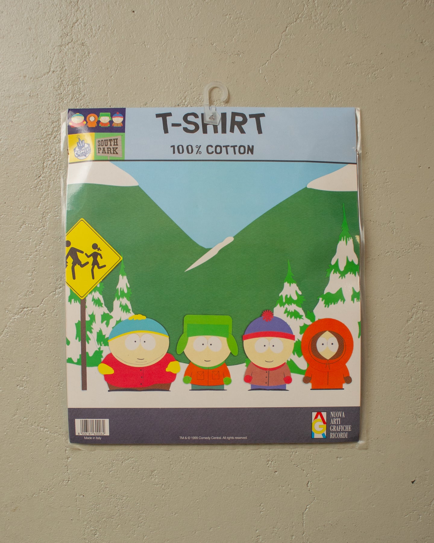 1999 Deadstock South Park "Chef" T-shirt black - L