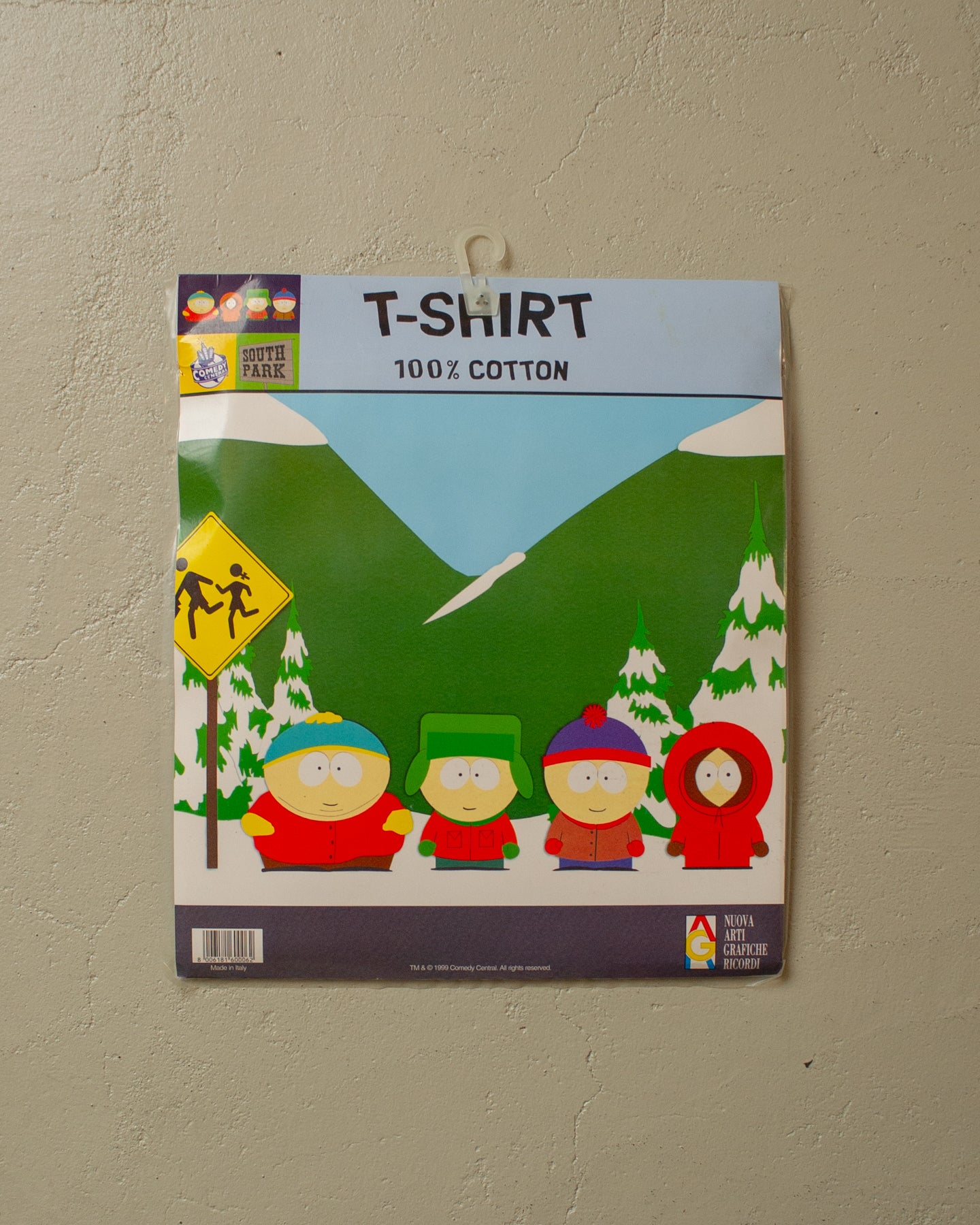 1999 Deadstock South Park "Chef" T-shirt grey - L