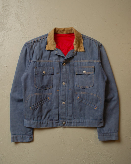 1970s J.C. Penney Denim Jacket blue - S/M