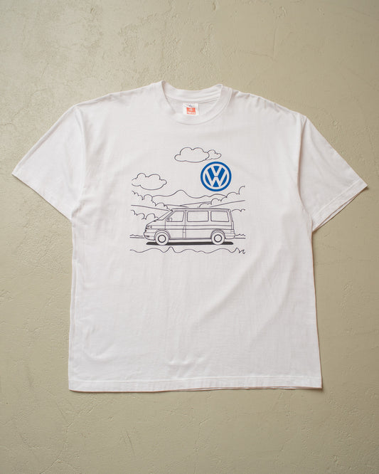 1990s VW T4 Promo T-shirt white - XL