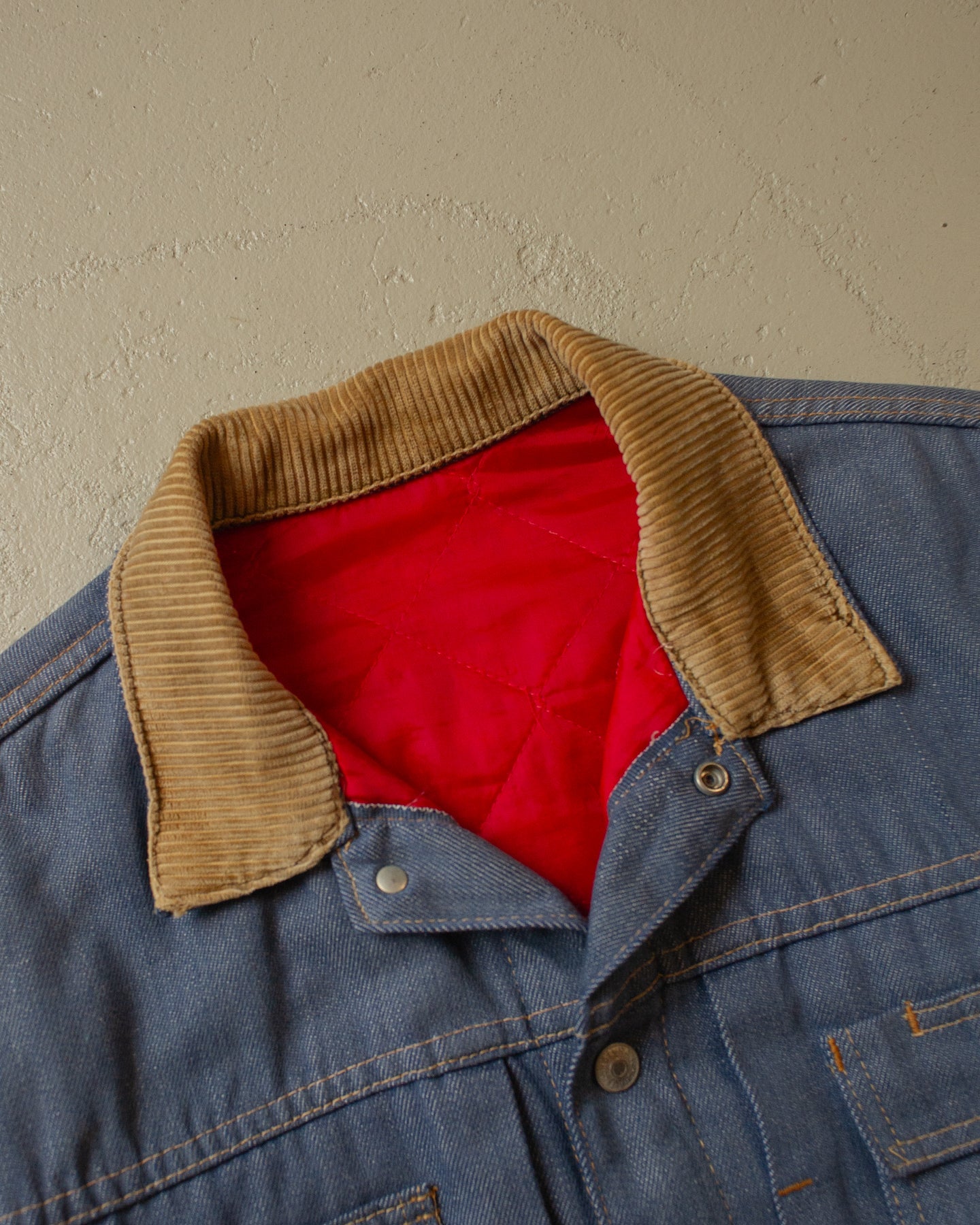 1970s J.C. Penney Denim Jacket blue - S/M