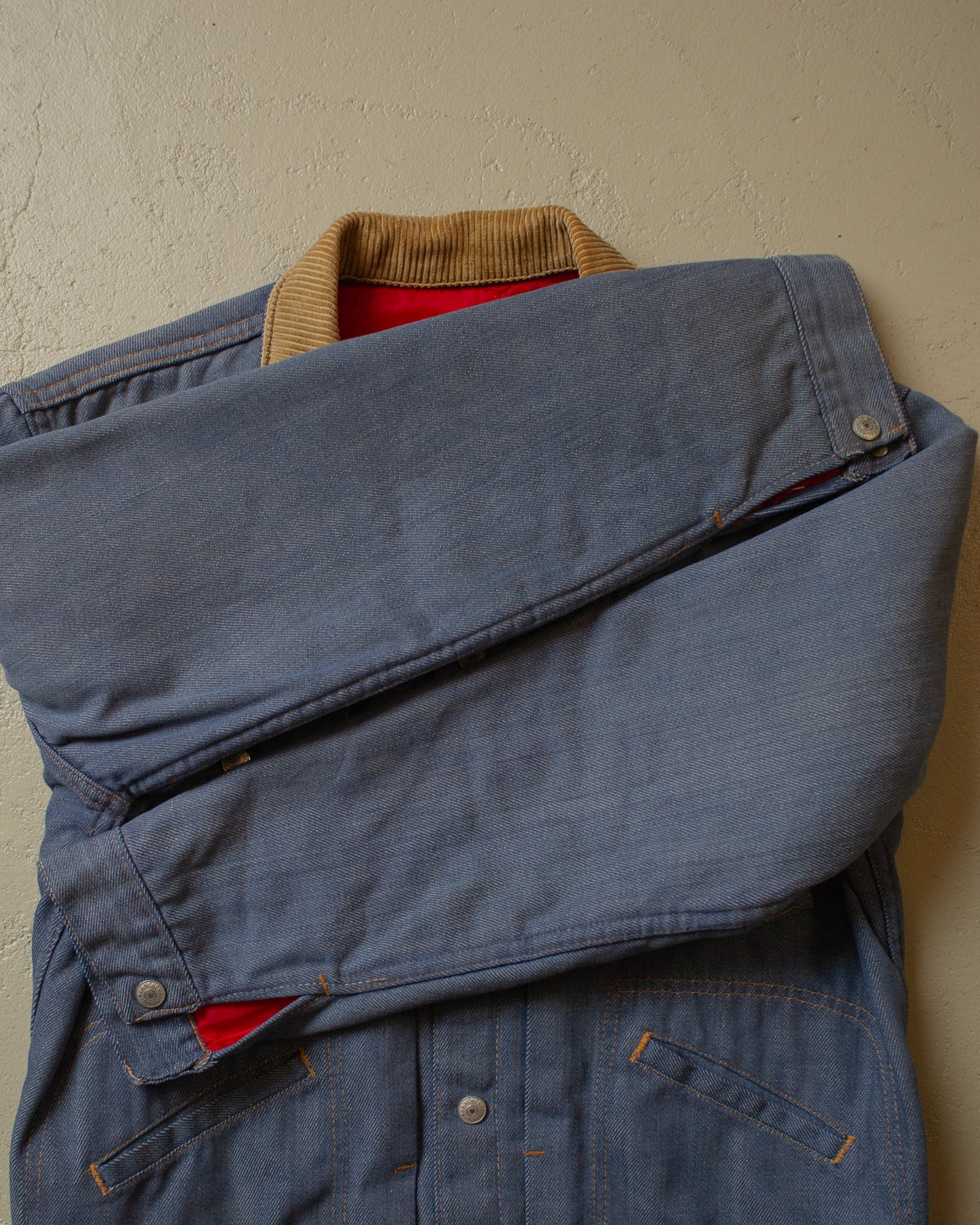 1970s J.C. Penney Denim Jacket blue - S/M