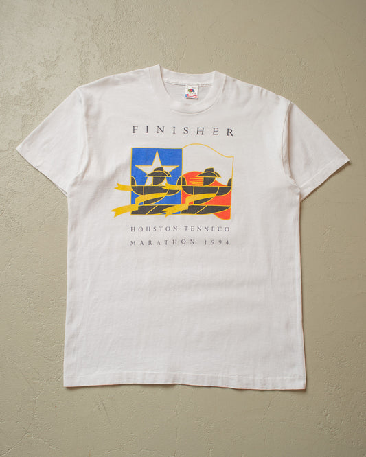 1994 Houston Marathon Finisher T-shirt white - L